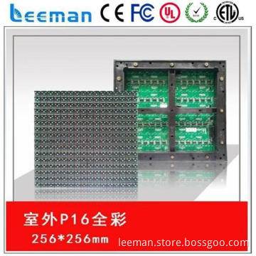 p10 led display aluminium profile 1r1g1b outdoor rgb led module Leeman super bright outdoor led display screen